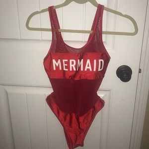 Forever 21 one piece bathing suit!
